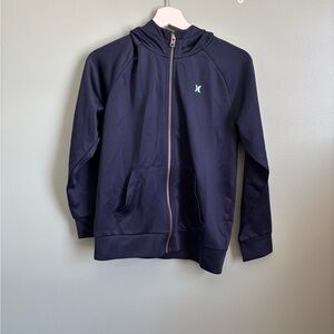 Hurley Dark Blue Zip-Up Hoodie